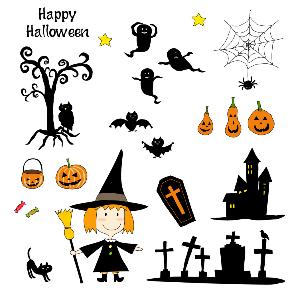 ハロウィンのイラスト